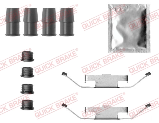 Accessory Kit, disc brake pad
